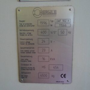 HERMLE UWF 902 H 3-Achs-Bearbeitungszentrum – Bild 10