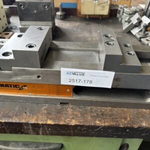 ALLMATIC LC 125 Maschinenschraubstock, Hochdruckspanner, hydraulisch, Spannkraftvoreinstellung 4 Stufen – Bild 1