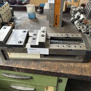 ALLMATIC LC 125 Maschinenschraubstock, Hochdruckspanner, hydraulisch, Spannkraftvoreinstellung 4 Stufen – Bild 1