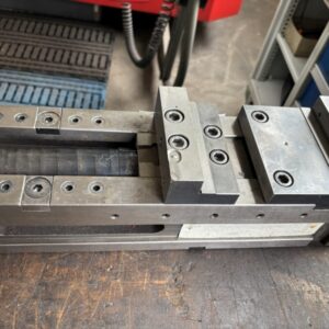 ALLMATIC LC 125 Maschinenschraubstock, Hochdruckspanner, hydraulisch, Spannkraftvoreinstellung 4 Stufen – Bild 2
