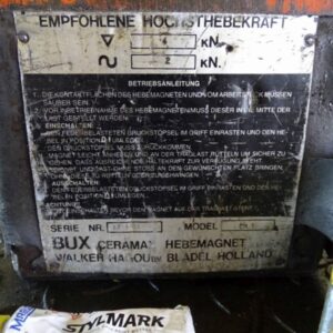 BUX CM1 Lasthebemagnet – Bild 4