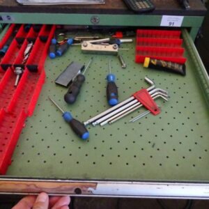 HUNI Werkzeugschubladenschrank (mit Inhalt) – Bild 2