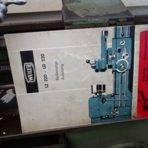 WEILER LZD 220 Drehmaschine – Bild 3