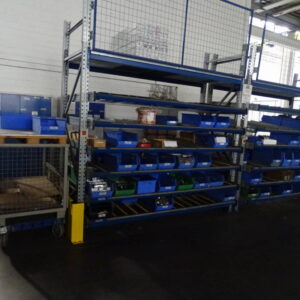 SCHÄFER Durchlaufregal mit Rollenbahnen – Bild 1