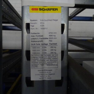 SCHÄFER Durchlaufregal mit Rollenbahnen – Bild 6