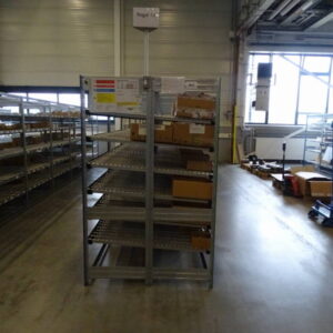 BITO Durchlaufregal mit Rollenbahnen – Bild 3