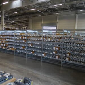 BITO Durchlaufregal mit Rollenbahnen – Bild 5