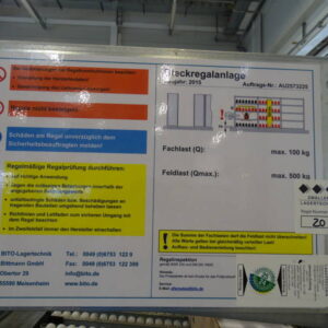 BITO Durchlaufregal mit Rollenbahnen – Bild 7