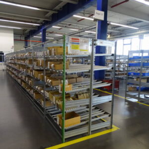 BITO Durchlaufregal mit Rollenbahnen – Bild 3