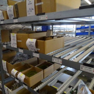 BITO Durchlaufregal mit Rollenbahnen – Bild 5