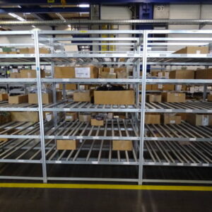 BITO Durchlaufregal mit Rollenbahnen – Bild 6