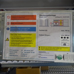 BITO Durchlaufregal mit Rollenbahnen – Bild 7