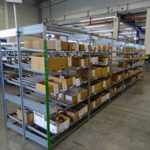 BITO Durchlaufregal mit Rollenbahnen – Bild 1