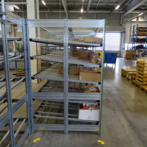 BITO Durchlaufregal mit Rollenbahnen – Bild 2