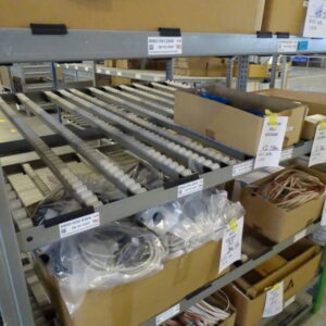 BITO Durchlaufregal mit Rollenbahnen – Bild 3