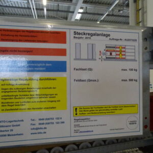 BITO Durchlaufregal mit Rollenbahnen – Bild 5