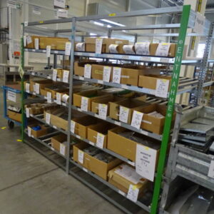 BITO Durchlaufregal mit Rollenbahnen – Bild 1