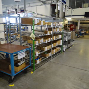 BITO Durchlaufregal mit Rollenbahnen – Bild 2