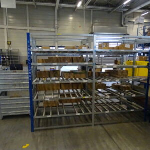 BITO Durchlaufregal mit Rollenbahnen – Bild 3