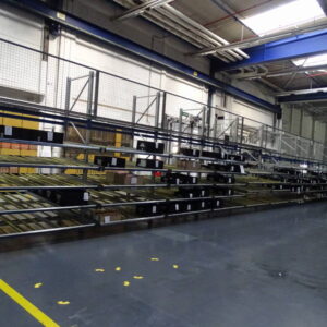 Kommissionierregal mit Rollenbahnen – Bild 2