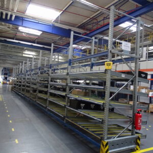 Kommissionierregal mit Rollenbahnen – Bild 3