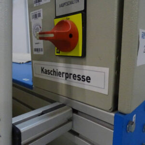 BIMA Kaschierpresse – Bild 3