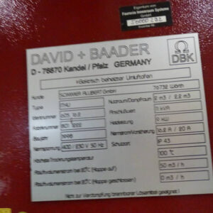 DAVID+BAADER Umluftofen – Bild 4