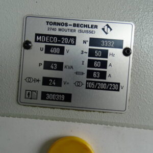 TORNOS Mehrspindel-Drehautomat – Bild 8