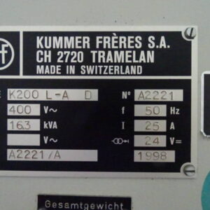 KUMMER Drehautomat – Bild 5