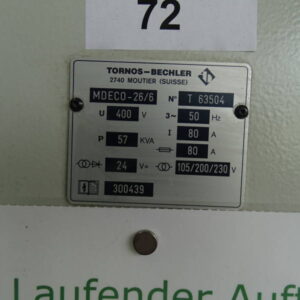 TORNOS Mehrspindel-Drehautomat – Bild 4