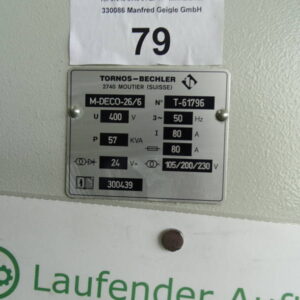 TORNOS Mehrspindel-Drehautomat – Bild 7