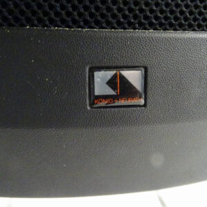 RESERVIERT! KÖNIG & NEURATH Freischwinger Bepsrechungsstuhl Besucherstuhl stapelbar – Bild 6