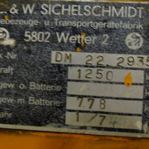 SICHELSCHMIDT DM22-2935 Elektro-Deichselhubwagen – Bild 3