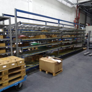 SCHÄFER KDR Durchlaufregal mit Rollenbahnen – Bild 6