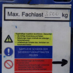 Schwerlastregal / Palettenregal – Bild 6