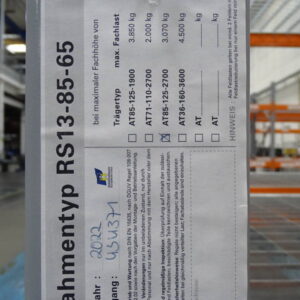 ARTUS RS 13-85-85 Schwerlastregal / Palettenregal – Bild 4