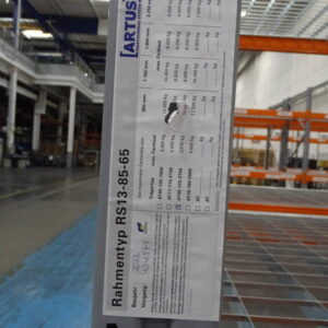 ARTUS RS 13-85-85 Schwerlastregal / Palettenregal – Bild 5