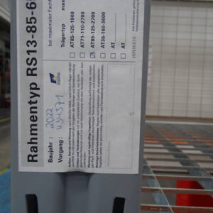 ARTUS RS 13-85-85 Schwerlastregal / Palettenregal – Bild 4