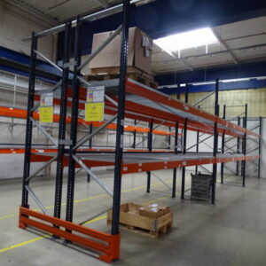 MECALUX Schwerlastregal / Palettenregal als Doppelregal – Bild 2