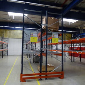 MECALUX Schwerlastregal / Palettenregal als Doppelregal – Bild 3