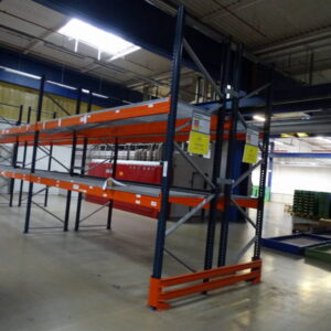 MECALUX Schwerlastregal / Palettenregal als Doppelregal – Bild 1