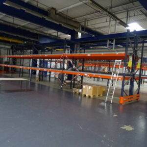 MECALUX Schwerlastregal / Palettenregal als Doppelregal – Bild 1