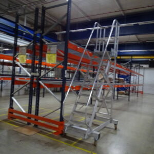 MECALUX Schwerlastregal / Palettenregal als Doppelregal – Bild 2