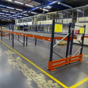 MECALUX Schwerlastregal / Palettenregal als Doppelregal – Bild 1