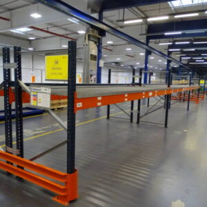 MECALUX Schwerlastregal / Palettenregal als Doppelregal – Bild 2