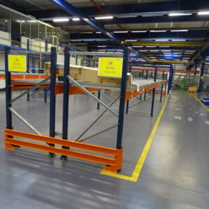 MECALUX Schwerlastregal / Palettenregal als Doppelregal – Bild 3