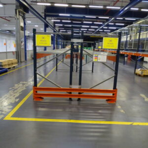 MECALUX Schwerlastregal / Palettenregal als Doppelregal – Bild 4