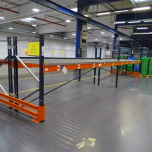 MECALUX Schwerlastregal / Palettenregal als Doppelregal – Bild 1