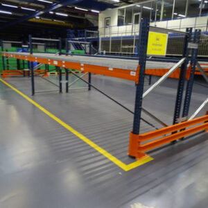 MECALUX Schwerlastregal / Palettenregal als Doppelregal – Bild 2