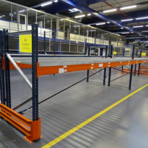 MECALUX Schwerlastregal / Palettenregal als Doppelregal – Bild 3